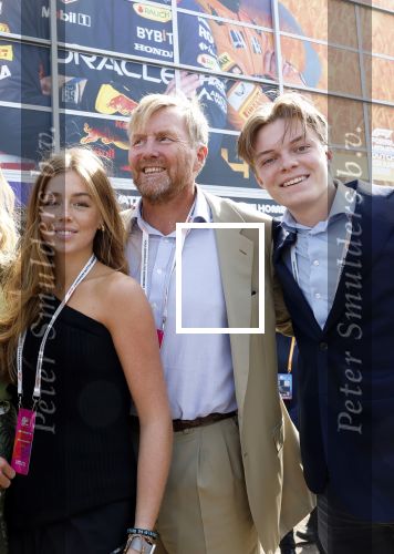 Zandvoort 25 augustus 2024
F1 Grand Prix op circuit Zandvoort met veel Bn ers en Royals. Koning Willem Alexander Koningin Maxima Prinses Alexia Prins Claus Cazimir Prinses Margriet en Prinses Annette
