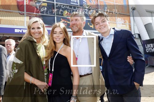 Zandvoort 25 augustus 2024
F1 Grand Prix op circuit Zandvoort met veel Bn ers en Royals. Koning Willem Alexander Koningin Maxima Prinses Alexia Prins Claus Cazimir Prinses Margriet en Prinses Annette