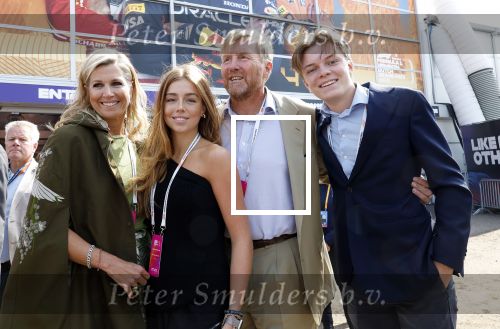 Zandvoort 25 augustus 2024
F1 Grand Prix op circuit Zandvoort met veel Bn ers en Royals. Koning Willem Alexander Koningin Maxima Prinses Alexia Prins Claus Cazimir Prinses Margriet en Prinses Annette