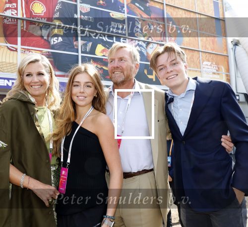 Zandvoort 25 augustus 2024
F1 Grand Prix op circuit Zandvoort met veel Bn ers en Royals. Koning Willem Alexander Koningin Maxima Prinses Alexia Prins Claus Cazimir Prinses Margriet en Prinses Annette