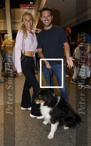 Amsterdam 21 augustus 2024
Premiere Samson en Margot in Pathe de munt. Levi v Kempen kwam met zijn vriendin en hond