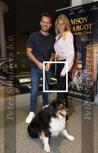 Amsterdam 21 augustus 2024
Premiere Samson en Margot in Pathe de munt. Levi v Kempen kwam met zijn vriendin en hond