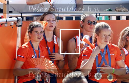 Scheveningen 12 augustus 2024
Aankomst olympische sporters in scheveningen . Humberto Tan presenteert het programma. Femke Bol en Lieke Klaver