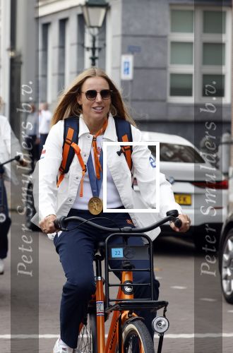 Den Haag 13 augustus 2024
De Olympische sporters die een medaille gehaald hebben worden ontvangen door premier Dick Schoof . Marit Bouwmeester