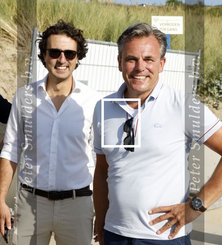 Scheveningen 27 augustus 2024
Afscheids feestje van Mark Rutte bij strandtent Culpepper. Mark Harbers en Jesse Klaver
