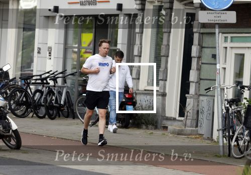 Amsterdam 26 augustus 2024
Martin Buitenhuis aan het hard lopen in Amsterdam