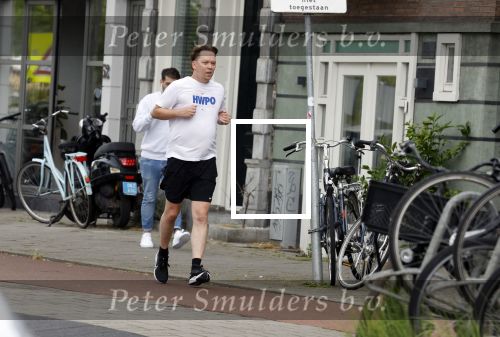 Amsterdam 26 augustus 2024
Martin Buitenhuis aan het hard lopen in Amsterdam