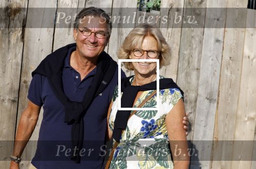 Scheveningen 27 augustus 2024
Afscheids feestje van Mark Rutte bij strandtent Culpepper. Maxime Verhagen met vrouw