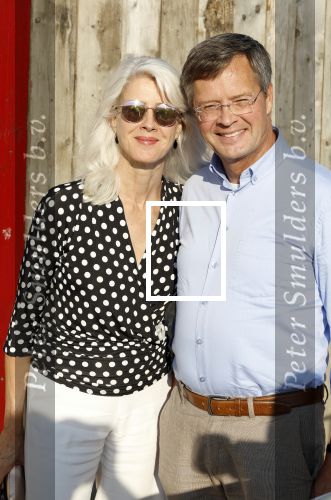 Scheveningen 27 augustus 2024
Afscheids feestje van Mark Rutte bij strandtent Culpepper. Mona Keijzer en Jan Peter Balkenende