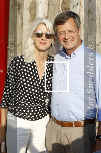 Scheveningen 27 augustus 2024
Afscheids feestje van Mark Rutte bij strandtent Culpepper. Mona Keijzer en Jan Peter Balkenende