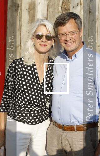 Scheveningen 27 augustus 2024
Afscheids feestje van Mark Rutte bij strandtent Culpepper. Mona Keijzer en Jan Peter Balkenende