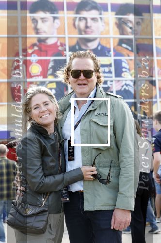Zandvoort 25 augustus 2024
F1 Grand Prix op circuit Zandvoort met veel Bn ers en Royals. Nils Clement en Suus Jacobs
