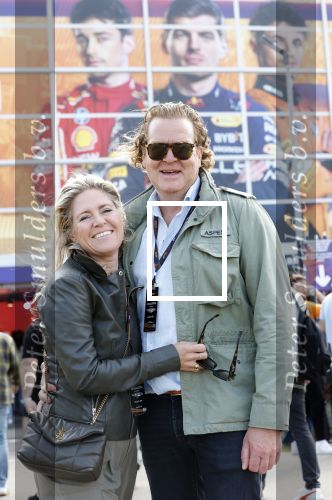 Zandvoort 25 augustus 2024
F1 Grand Prix op circuit Zandvoort met veel Bn ers en Royals. Nils Clement en Suus Jacobs