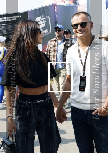 Zandvoort 25 augustus 2024
Olcay Gulsen en Eelko v Kooten bij de Formule 1 op circuit Zandvoort.