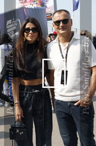 Zandvoort 25 augustus 2024
Olcay Gulsen en Eelko v Kooten bij de Formule 1 op circuit Zandvoort.