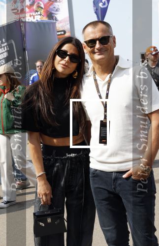 Zandvoort 25 augustus 2024
Olcay Gulsen en Eelko v Kooten bij de Formule 1 op circuit Zandvoort.