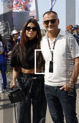 Zandvoort 25 augustus 2024
Olcay Gulsen en Eelko v Kooten bij de Formule 1 op circuit Zandvoort.