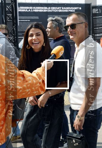 Zandvoort 25 augustus 2024
Olcay Gulsen en Eelko v Kooten bij de Formule 1 op circuit Zandvoort.