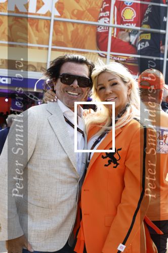 Zandvoort 25 augustus 2024
F1 Grand Prix op circuit Zandvoort met veel Bn ers en Royals. Peter Merkestijn met zijn vrouw
