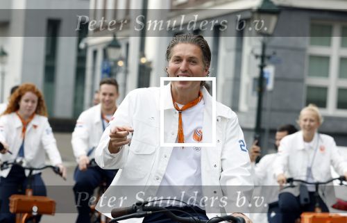 Den Haag 13 augustus 2024
De Olympische sporters die een medaille gehaald hebben worden ontvangen door premier Dick Schoof .  Pieter v d Hoogenband