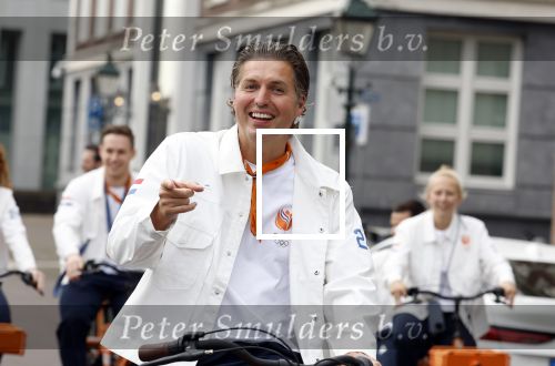 Den Haag 13 augustus 2024
De Olympische sporters die een medaille gehaald hebben worden ontvangen door premier Dick Schoof .  Pieter v d Hoogenband