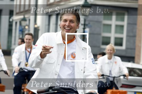 Den Haag 13 augustus 2024
De Olympische sporters die een medaille gehaald hebben worden ontvangen door premier Dick Schoof .  Pieter v d Hoogenband