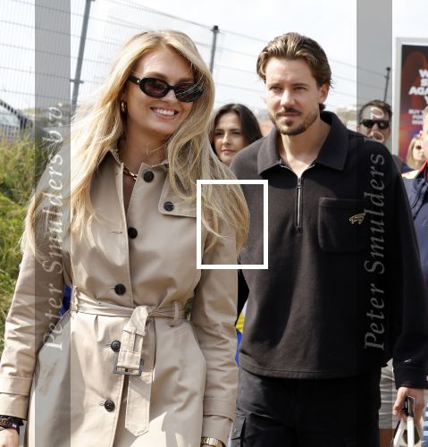 Zandvoort 25 augustus 2024
F1 Grand Prix op circuit Zandvoort met veel Bn ers en Royals. Romee Strijd met haar man laurens v Leeuwen