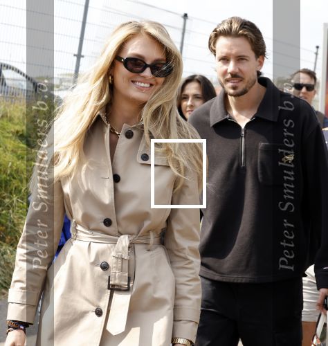 Zandvoort 25 augustus 2024
F1 Grand Prix op circuit Zandvoort met veel Bn ers en Royals. Romee Strijd met haar man laurens v Leeuwen