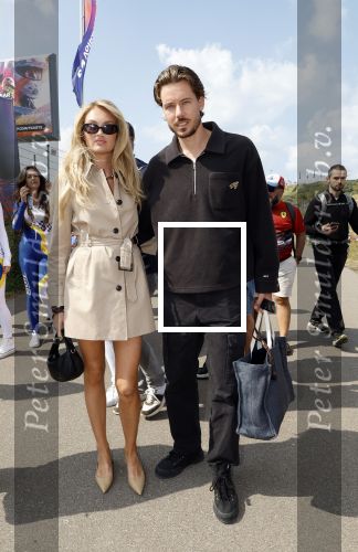 Zandvoort 25 augustus 2024
F1 Grand Prix op circuit Zandvoort met veel Bn ers en Royals. Romee Strijd met haar man laurens v Leeuwen