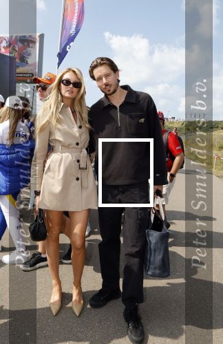 Zandvoort 25 augustus 2024
F1 Grand Prix op circuit Zandvoort met veel Bn ers en Royals. Romee Strijd met haar man laurens v Leeuwen