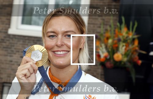 Den Haag 13 augustus 2024
De Olympische sporters die een medaille gehaald hebben worden ontvangen door premier Dick Schoof . Sharon v Rouwendaal