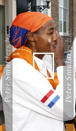 Den Haag 13 augustus 2024
Sifan Hassan bij huldiging olympiers