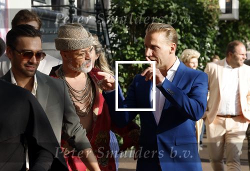 Amsterdam 9augustus 2024
Premiere show Hans Klok in Carre . Stanley Burleson met partner