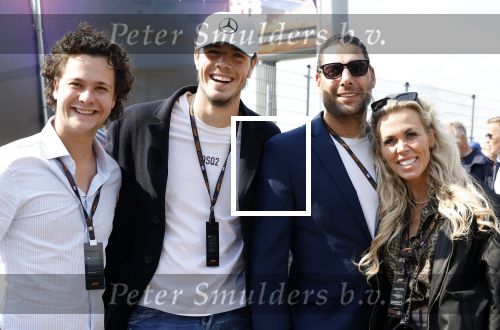 Zandvoort 25 augustus 2024
F1 Grand Prix op circuit Zandvoort met veel Bn ers en Royals. Stephanie Merkestijn met man en ...
