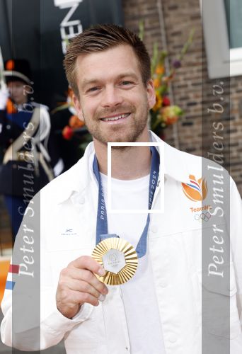 Den Haag 13 augustus 2024
De Olympische sporters die een medaille gehaald hebben worden ontvangen door premier Dick Schoof . Thierry Brinkman