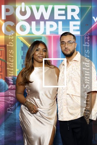 Amsterdam 21 augustus 2024
Presentatie Power Couple . De bekende koppels die mee doen aan het programma zijn: Djamila & Johannes, Eva & Sebastiaan, Laura & Ryan, Naomi & Quentin, Annebel & Rene, Michelle & Roy en Vonneke & Davinio. Monica Geuze en Valerio Zeno.