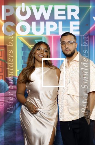 Amsterdam 21 augustus 2024
Presentatie Power Couple . De bekende koppels die mee doen aan het programma zijn: Djamila & Johannes, Eva & Sebastiaan, Laura & Ryan, Naomi & Quentin, Annebel & Rene, Michelle & Roy en Vonneke & Davinio. Monica Geuze en Valerio Zeno.
