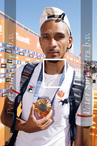 Scheveningen 12 augustus 2024
Aankomst olympische sporters in scheveningen . Humberto Tan presenteert het programma. Worthy de Jong