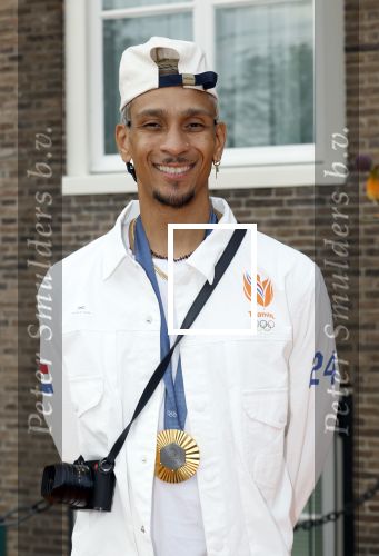 Den Haag 13 augustus 2024
De Olympische sporters die een medaille gehaald hebben worden ontvangen door premier Dick Schoof . Worthy de Jong