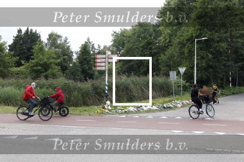 Amsterdam 22 augustus 2025
Op de plek waar de 17 jarige Lisa uit Abcoude vermoord is worden door veel mensen bloemen en knuffelbeesten gelegd .