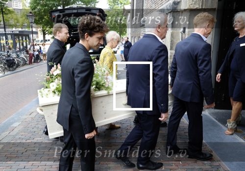 Amsterdam 7 augustus 2025
Herdenkingsdienst Derk Sauer in de westerkerk . Familie Derk Sauer