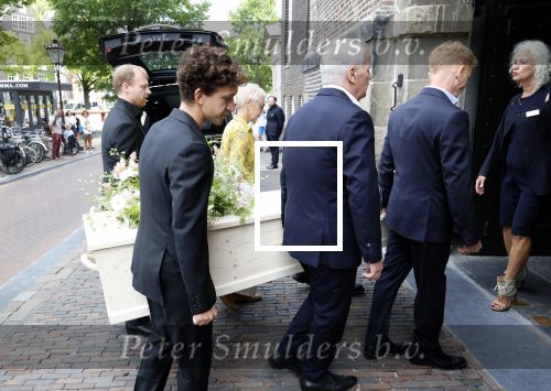Amsterdam 7 augustus 2025
Herdenkingsdienst Derk Sauer in de westerkerk . Familie Derk Sauer
