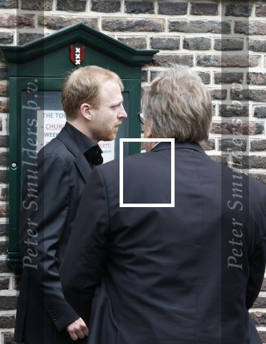 Amsterdam 7 augustus 2025
Herdenkingsdienst Derk Sauer in de westerkerk .
