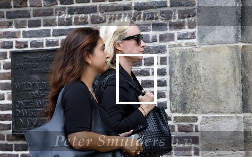 Amsterdam 7 augustus 2025
Herdenkingsdienst Derk Sauer in de westerkerk . Eva Jinek