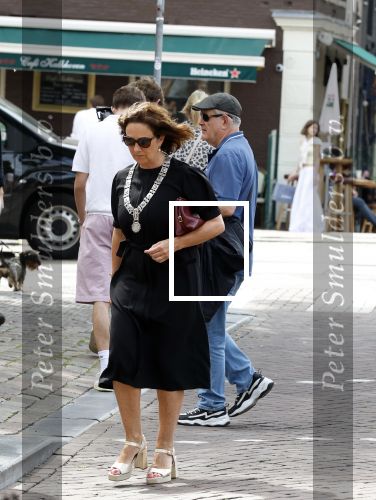 Amsterdam 7 augustus 2025
Herdenkingsdienst Derk Sauer in de westerkerk . Femke Halsema