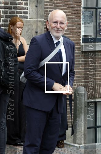 Amsterdam 7 augustus 2025
Herdenkingsdienst Derk Sauer in de westerkerk . Frans Timmermans