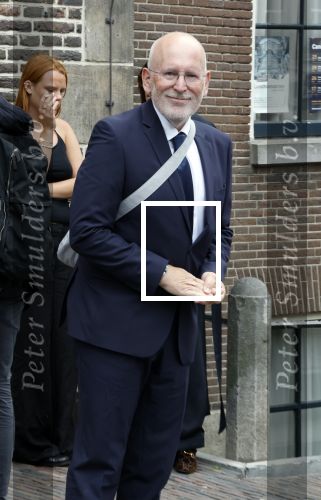 Amsterdam 7 augustus 2025
Herdenkingsdienst Derk Sauer in de westerkerk . Frans Timmermans