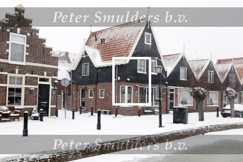 Volendam 3 februari 2012
Huis Jan Tuyp in de sneeuw .
Peter Smulders bv