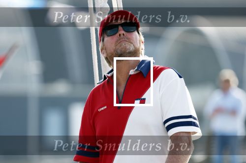 Amsterdam 20 augustus 2025
Koning Willem Alexander Prinses Mabel en (prinses Luana ) Gravin Luana op de groene Draeck tijdens de eerste dag van Sail Amsterdam . Er vaart ongelofelijk veel beveiliging Politie in boten op jet skis en een speciaal beveiligingsteam van de Marechaussee BSB ( Brigade Speciale Beveiligingsopdrachten ) mee met de groene Draeck