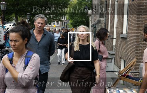 Amsterdam 7 augustus 2025
Herdenkingsdienst Derk Sauer in de westerkerk . Lilian Marijnissen met partner Joeri Jansen